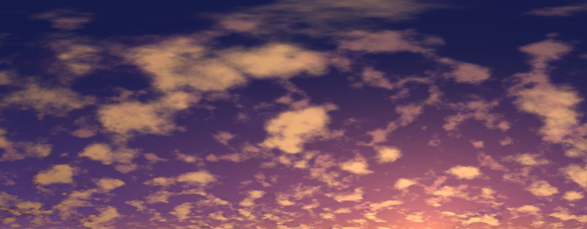 Sunset sky